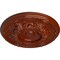 Ekena Millwork Granada Ceiling Medallion (Fits Canopies up to 7 1/8"), Hand-Painted Firebrick, 19"OD x 1 1/2"P CM19GAFIF - alternate 4